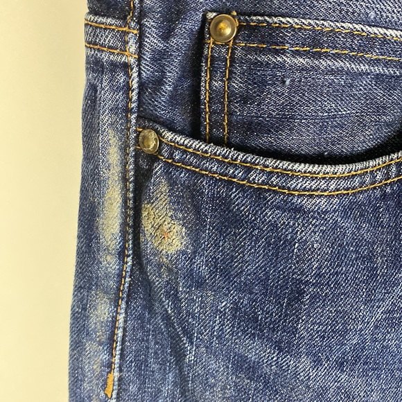 CARHARTT PRIVATEER PANT SELVEDGE DENIM JEANS MENS SIZE 34 - Picture 11 of 12